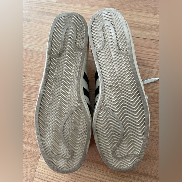 Adidas Superstar 80s DLX Sneaker - Vintage White & Black - 10.5 - Picture 12 of 14